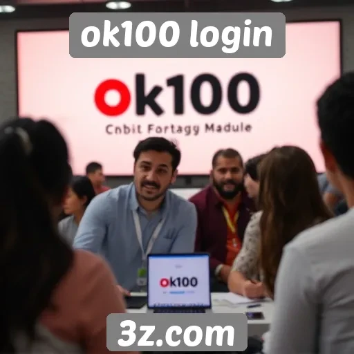 Feedback dos usuários sobre o ok100 login